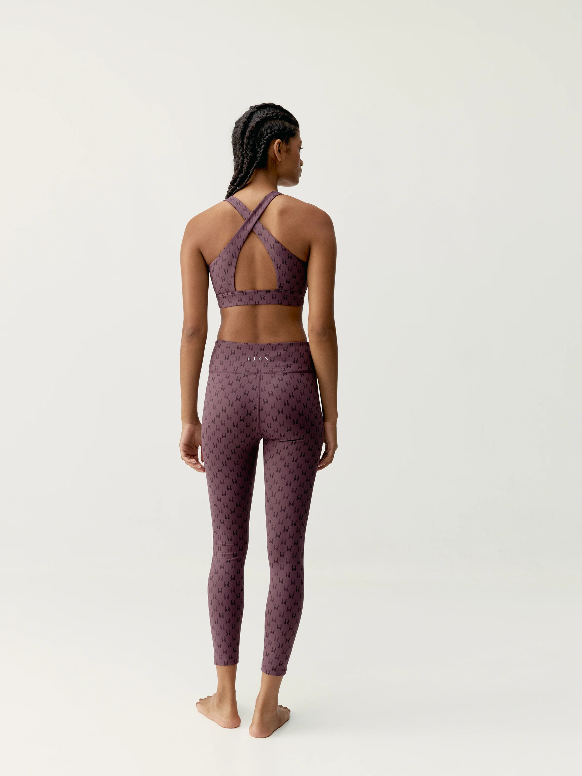 Legging Monogram Dark Cherry - Image 6