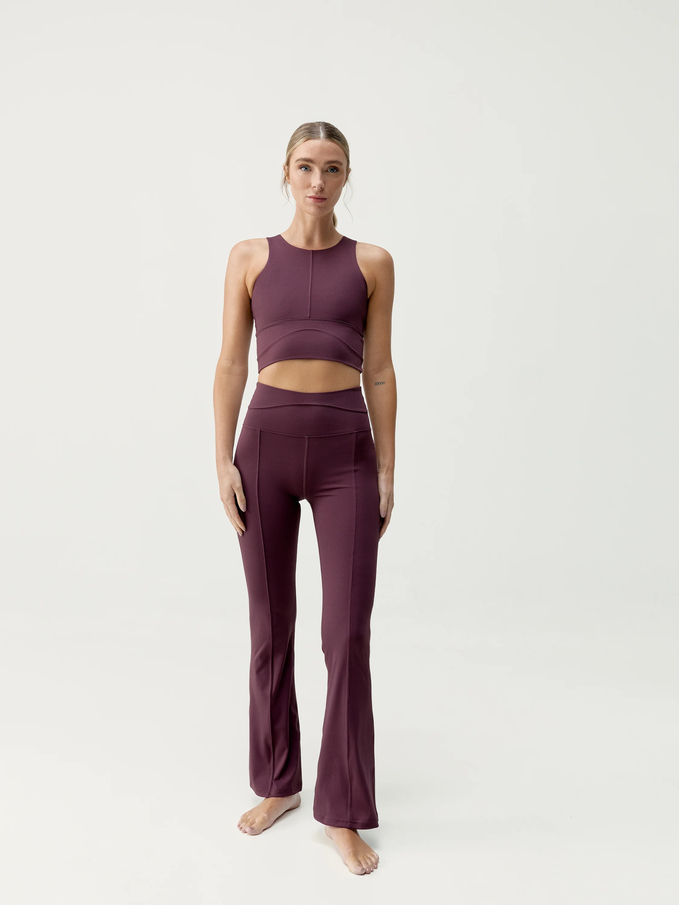 Legging Saori Dark Cherry - Image 6